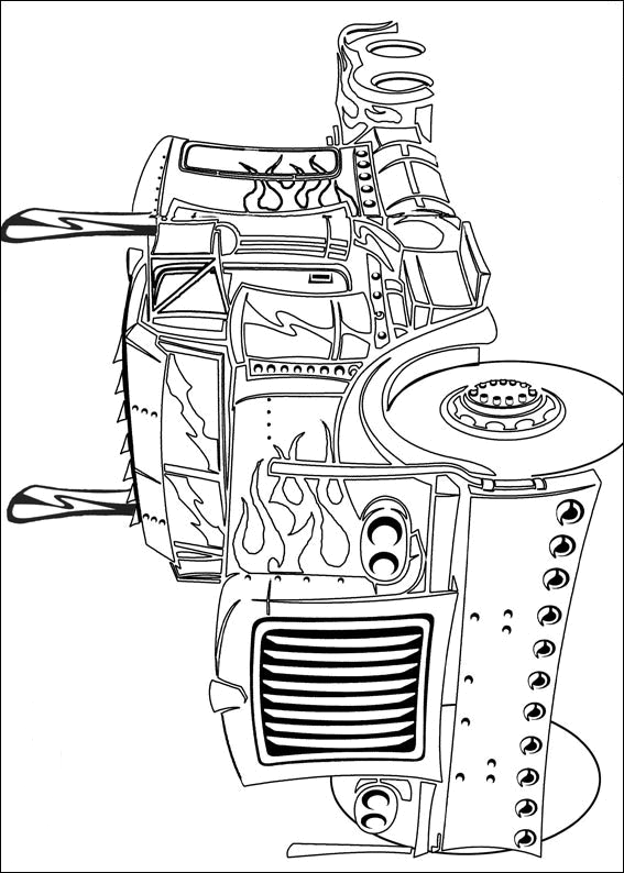 Transformers Coloring Pages Free Printable 105