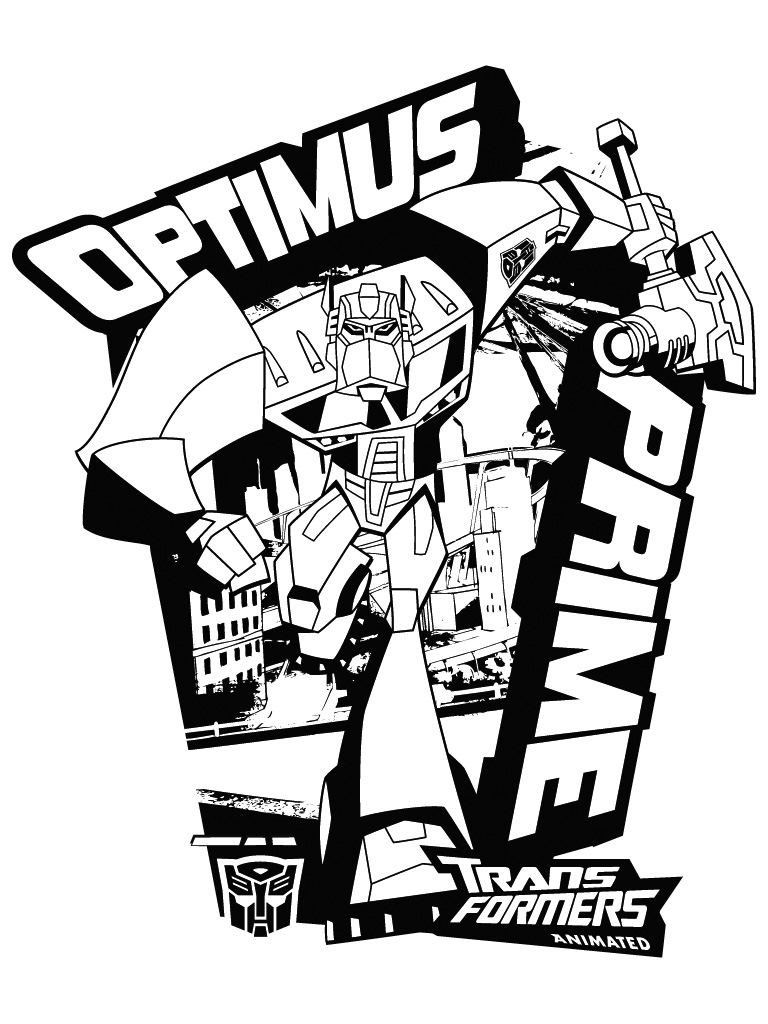 Transformers Coloring Pages Free Printable 106