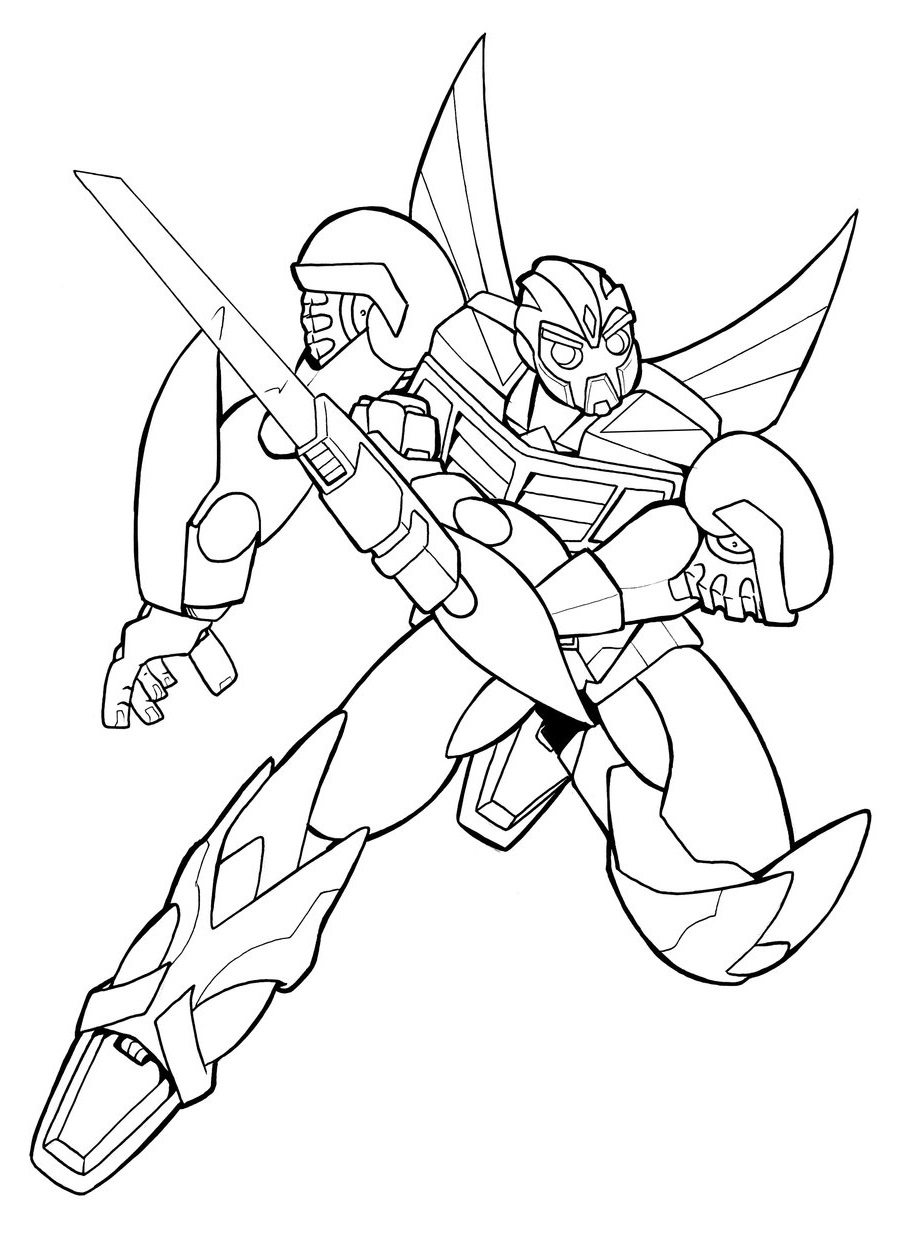 Transformers Coloring Pages Free Printable 110