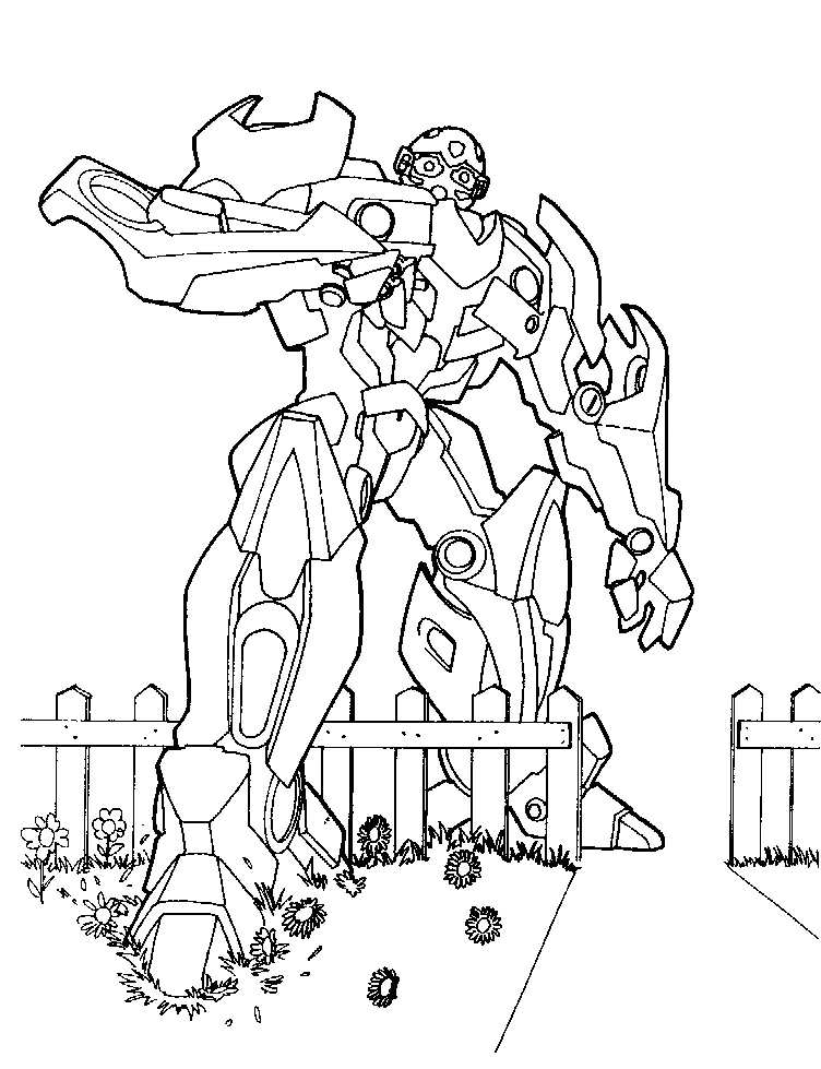 Transformers Coloring Pages Free Printable 117