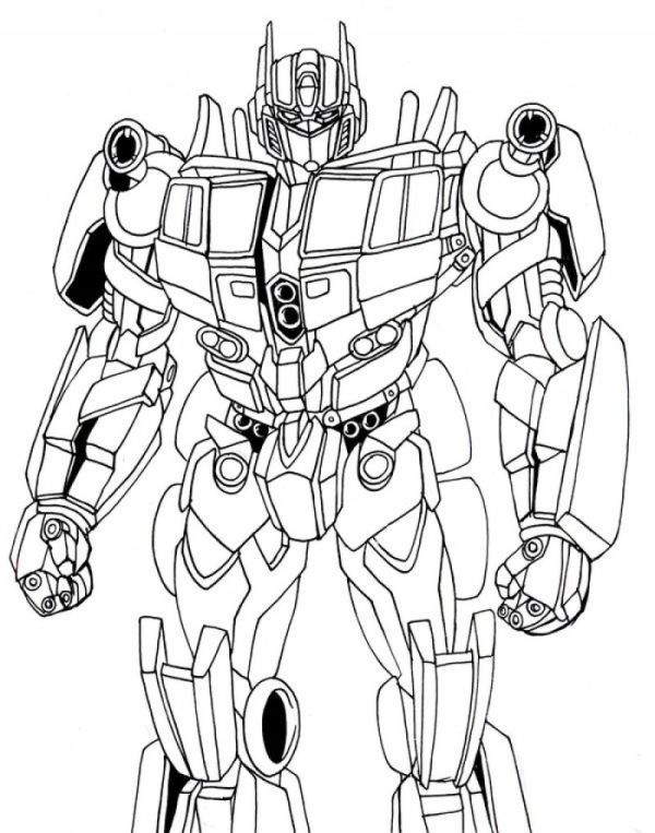 Transformers Coloring Pages Free Printable 121