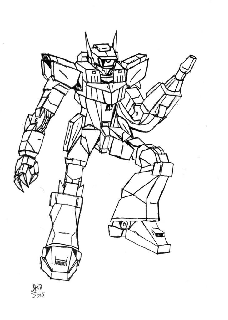 Transformers Coloring Pages Free Printable 16