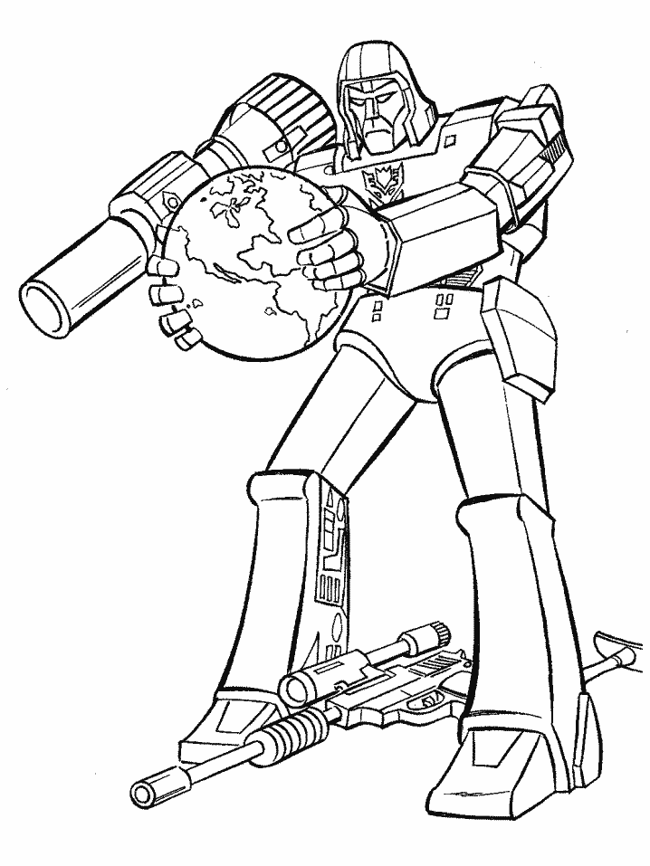 Transformers Coloring Pages Free Printable 29