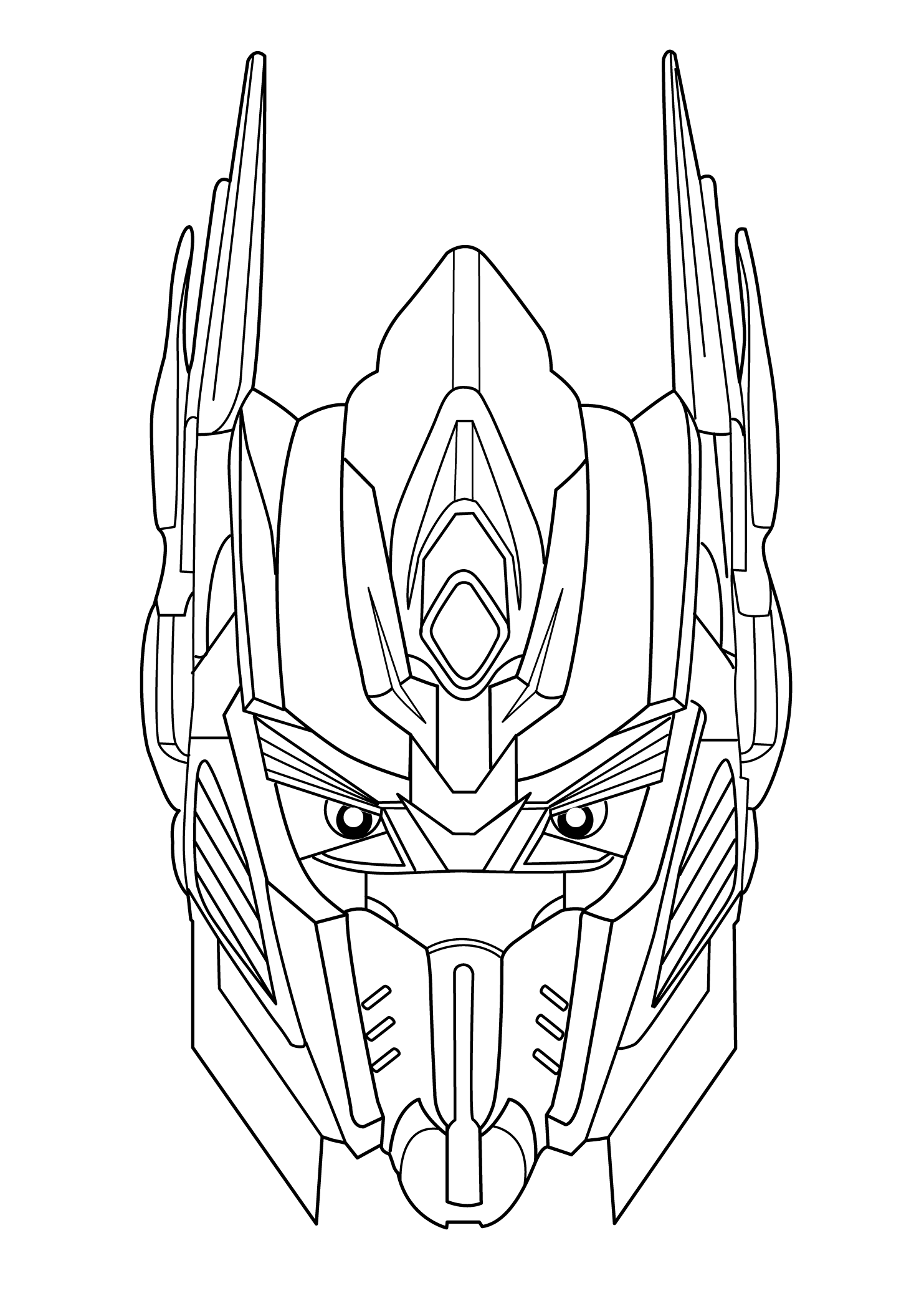 Transformers Coloring Pages Free Printable 38