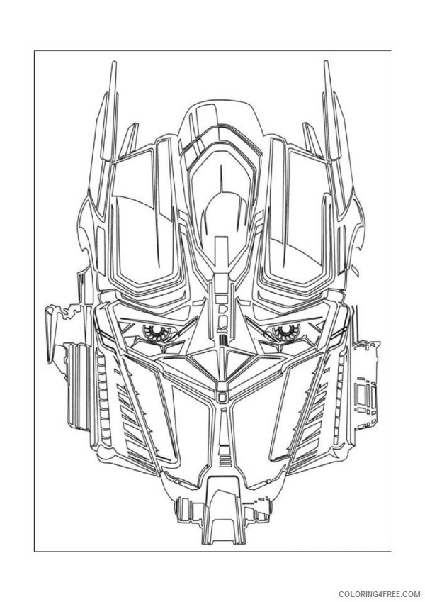 Transformers Coloring Pages Free Printable 47