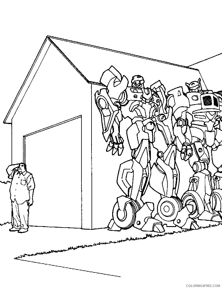 Transformers Coloring Pages Free Printable 49