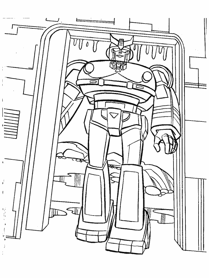 Transformers Coloring Pages Free Printable 65