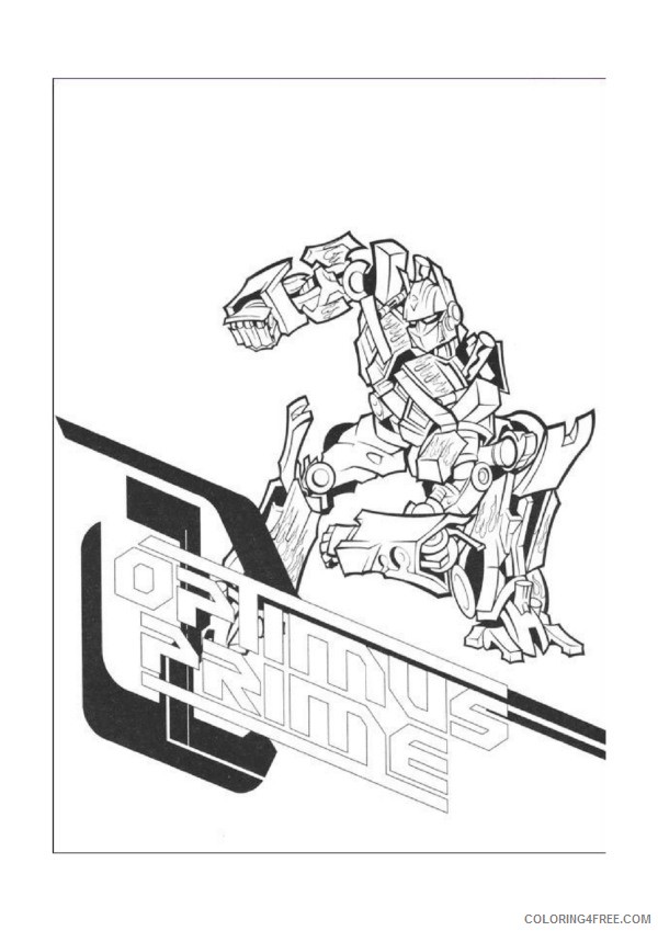 Transformers Coloring Pages Free Printable 72