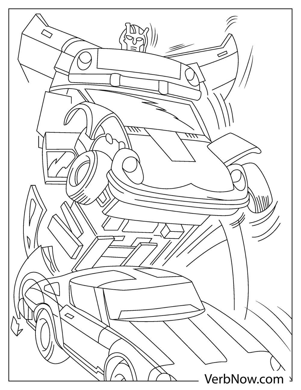 Transformers Coloring Pages Free Printable 76