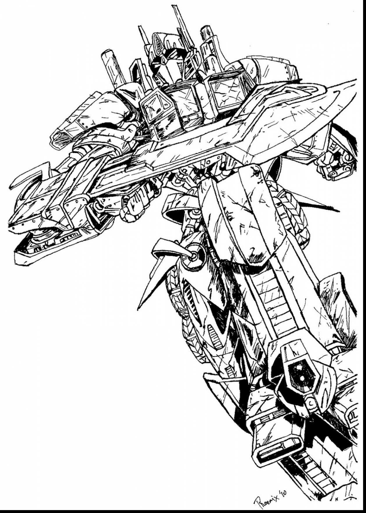 Transformers Coloring Pages Free Printable 79