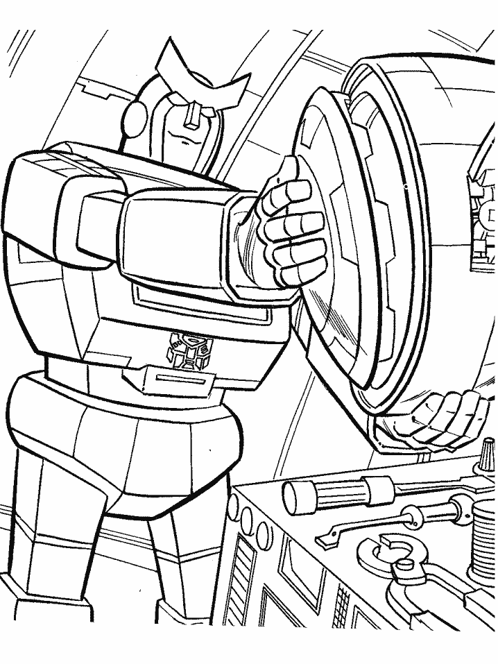 Transformers Coloring Pages Free Printable 8