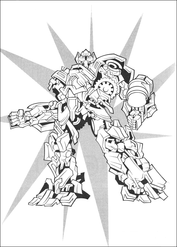 Transformers Coloring Pages Free Printable 81