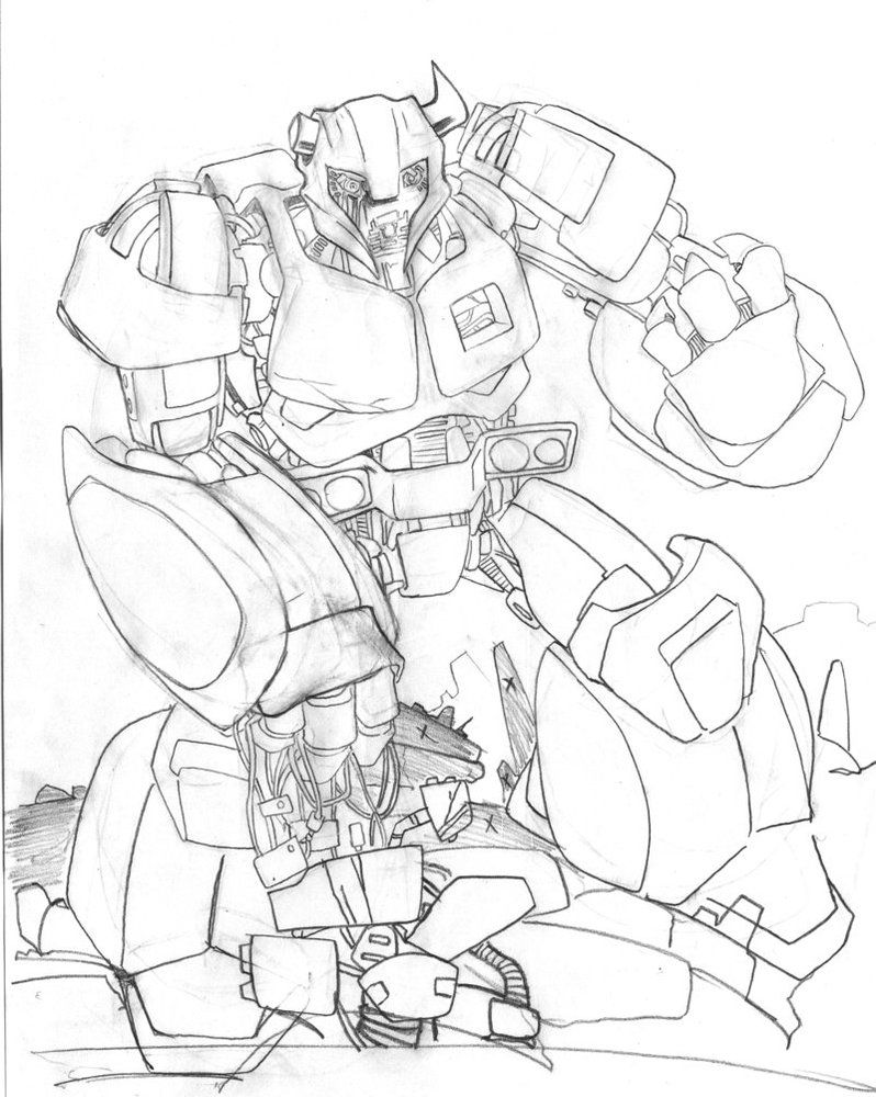 Transformers Coloring Pages Free Printable 83