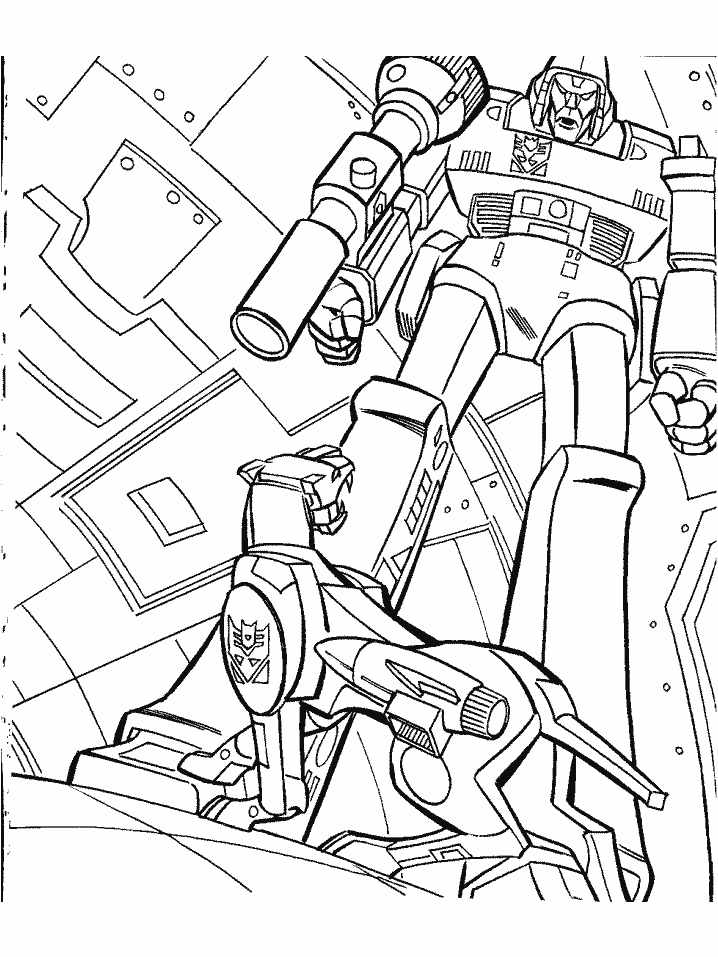 Transformers Coloring Pages Free Printable 84