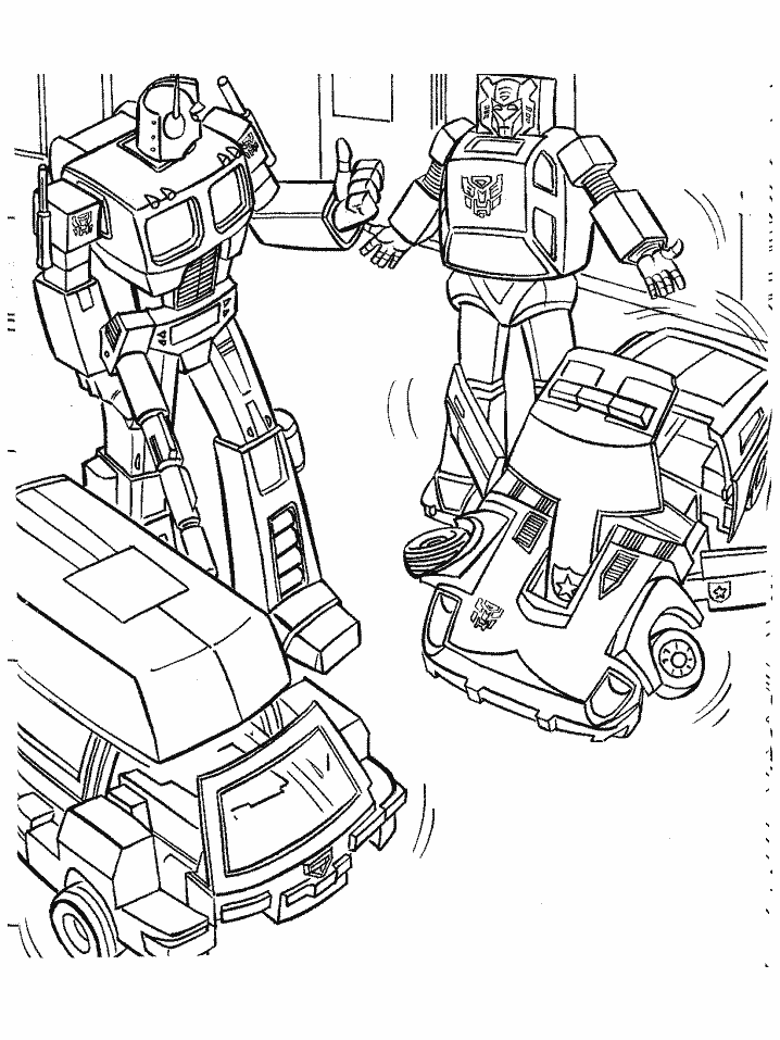 Transformers Coloring Pages Free Printable 87