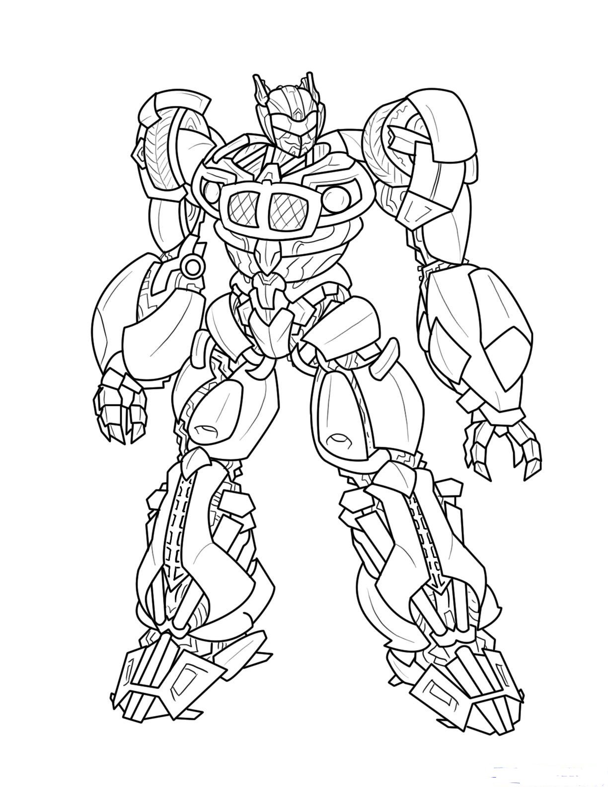 Transformers Coloring Pages Free Printable 88