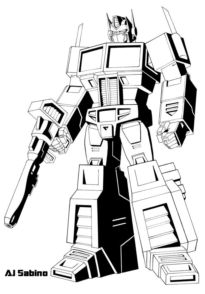 Transformers Coloring Pages Free Printable 94