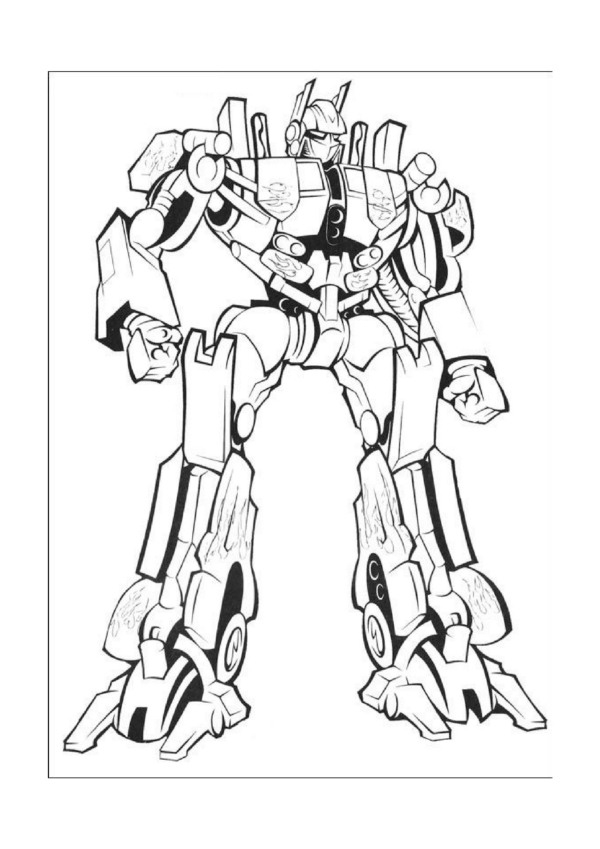 Transformers Coloring Pages Free Printable 95