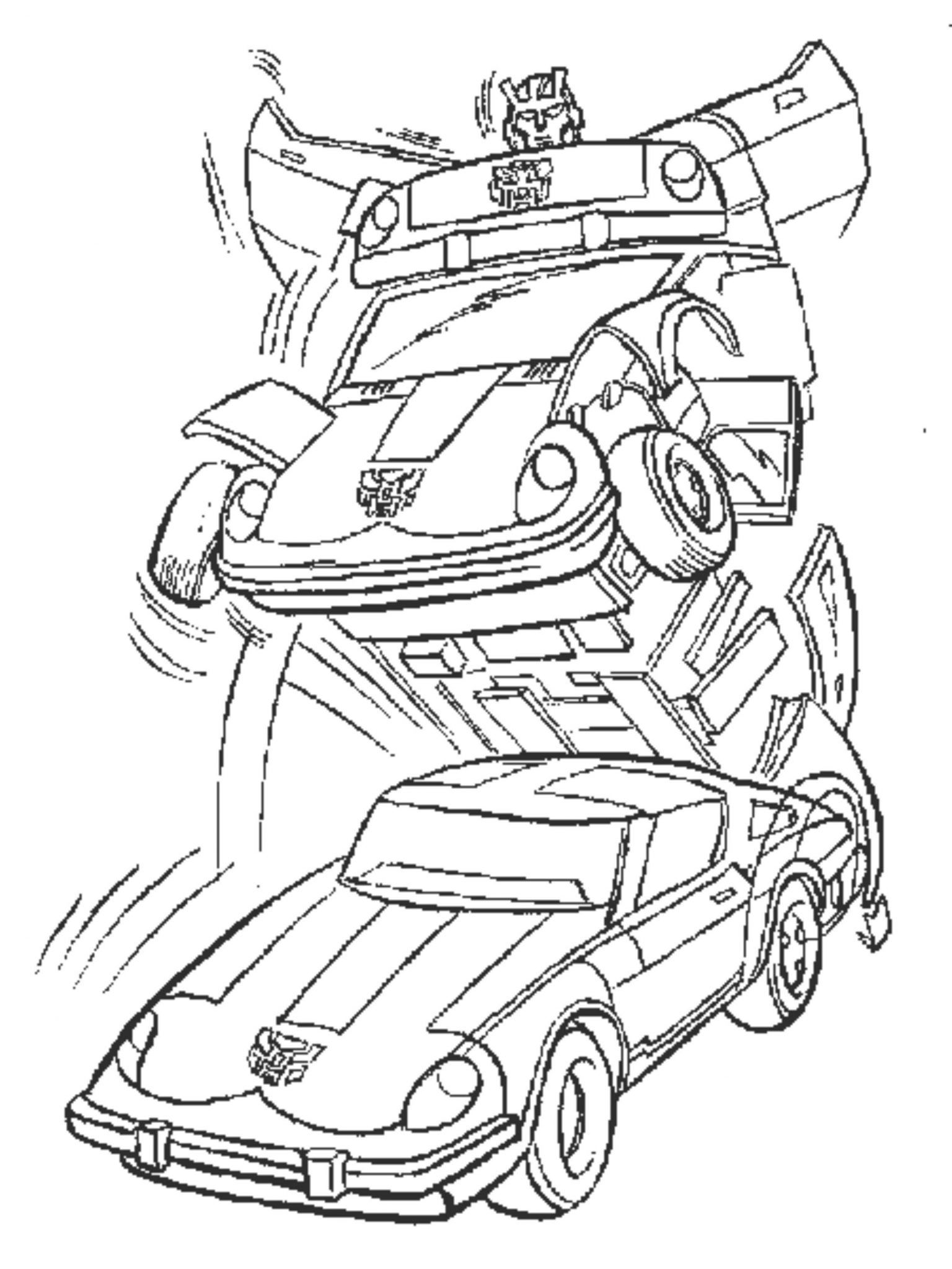 Transformers Coloring Pages Free Printable 96