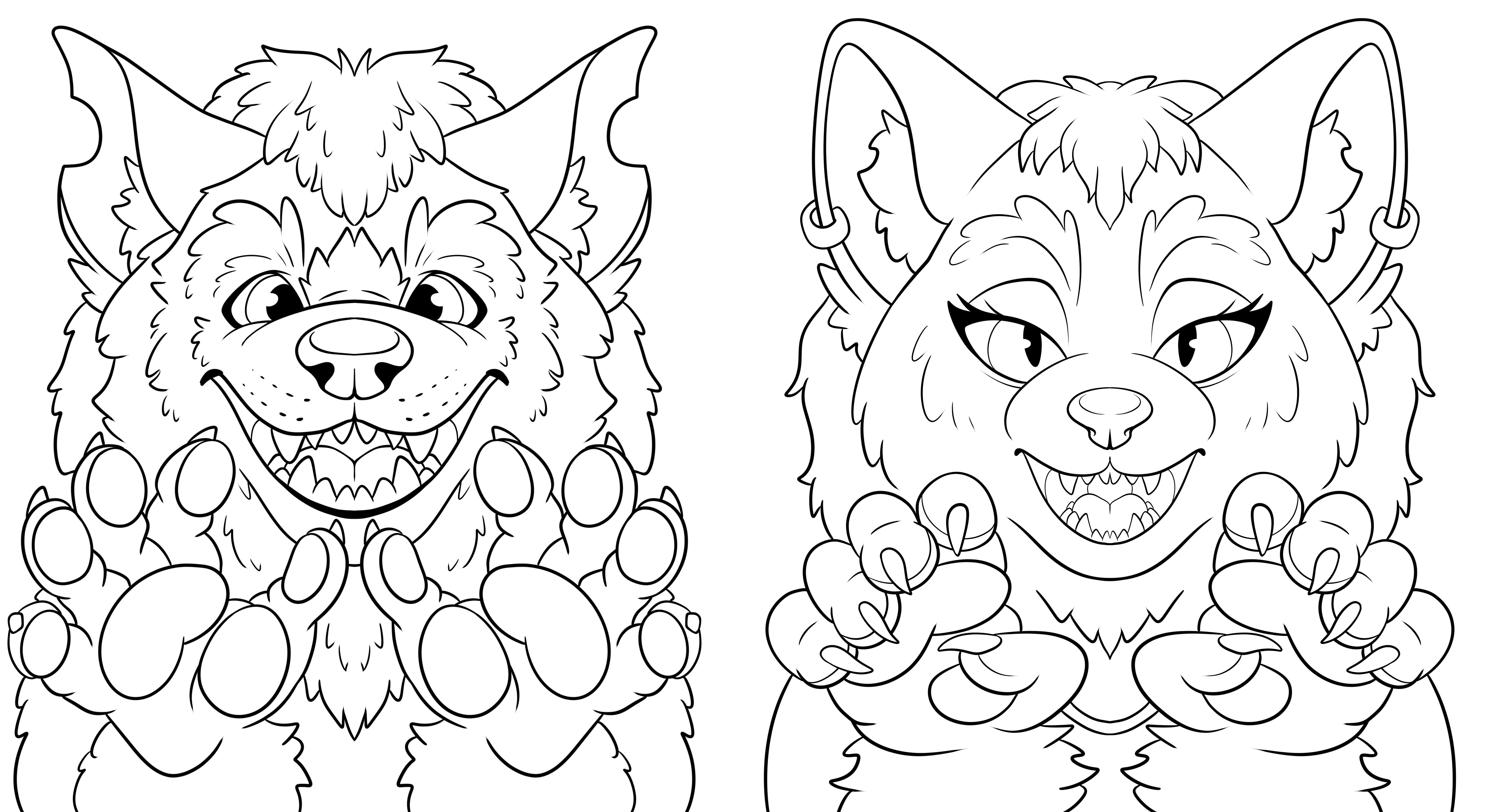 Were Wolf Coloring Page Free Printable 119