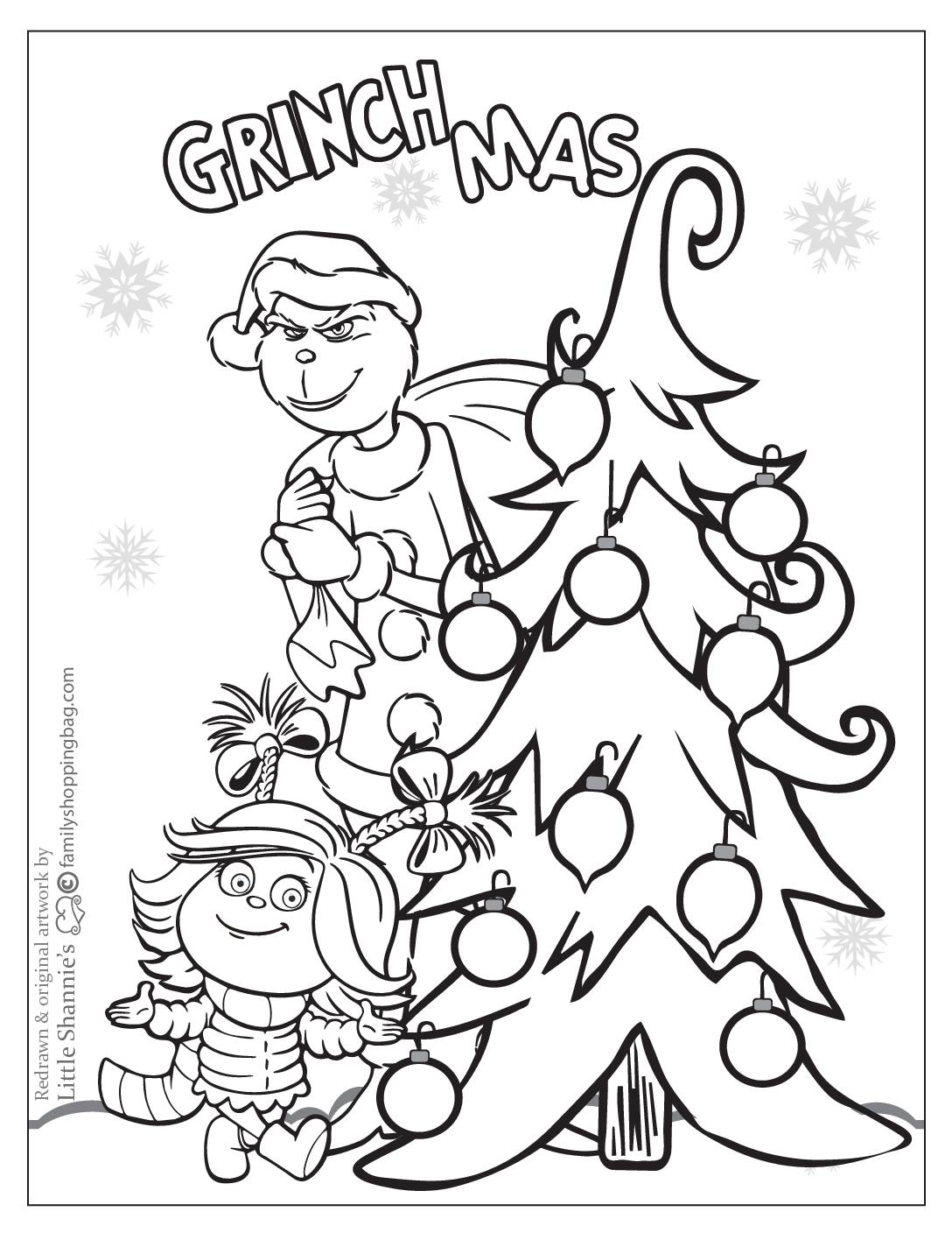 100+ Grinch Coloring Pages to Cheer You Up 32