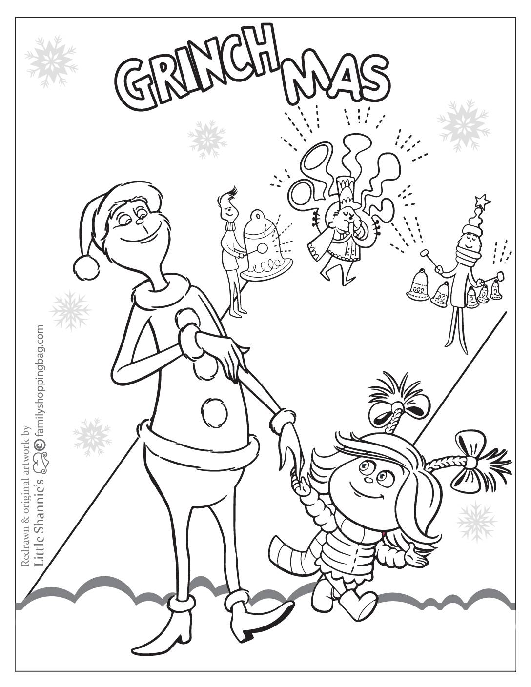 100+ Grinch Coloring Pages to Cheer You Up 48