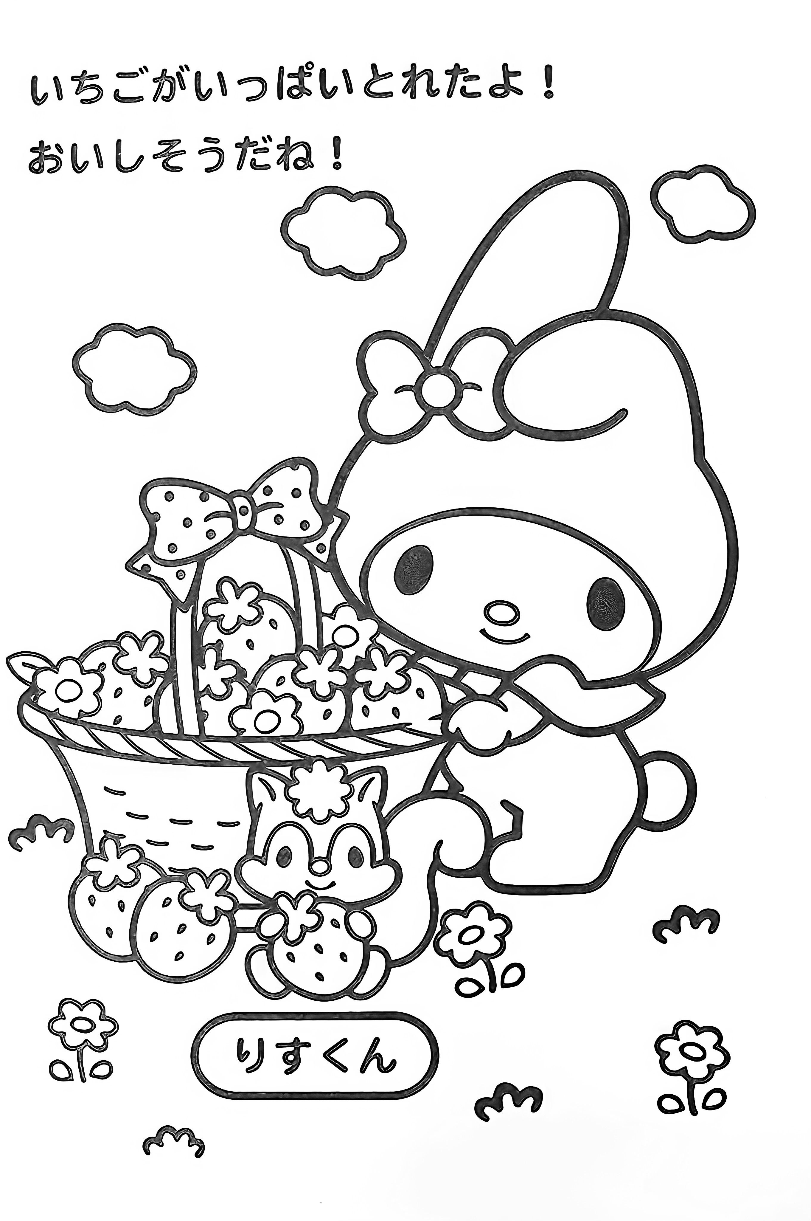 100+ Sanrio Coloring Page Ideas: Hello Kitty and Friends Fun 1