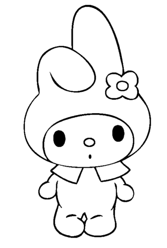 100+ Sanrio Coloring Page Ideas: Hello Kitty and Friends Fun 104