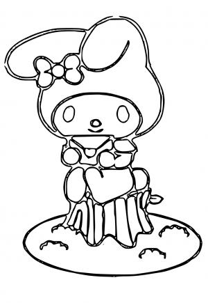 100+ Sanrio Coloring Page Ideas: Hello Kitty and Friends Fun 107