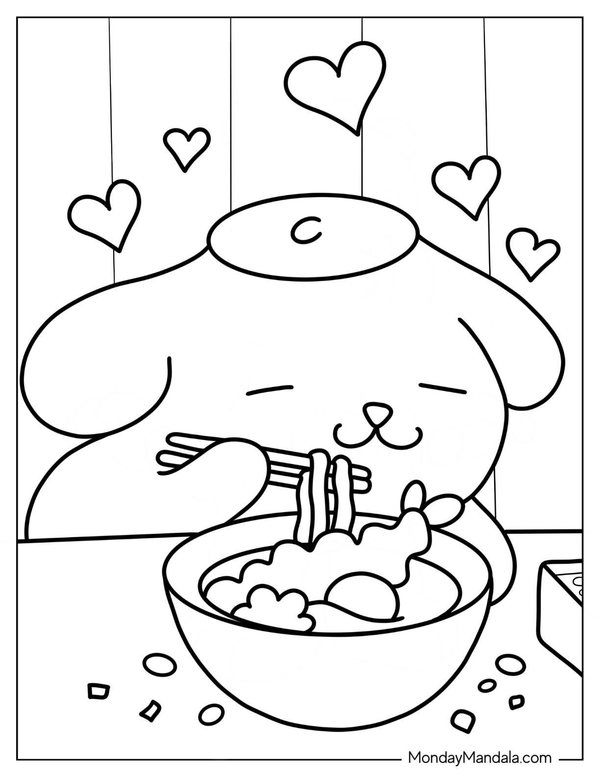 100+ Sanrio Coloring Page Ideas: Hello Kitty and Friends Fun 14