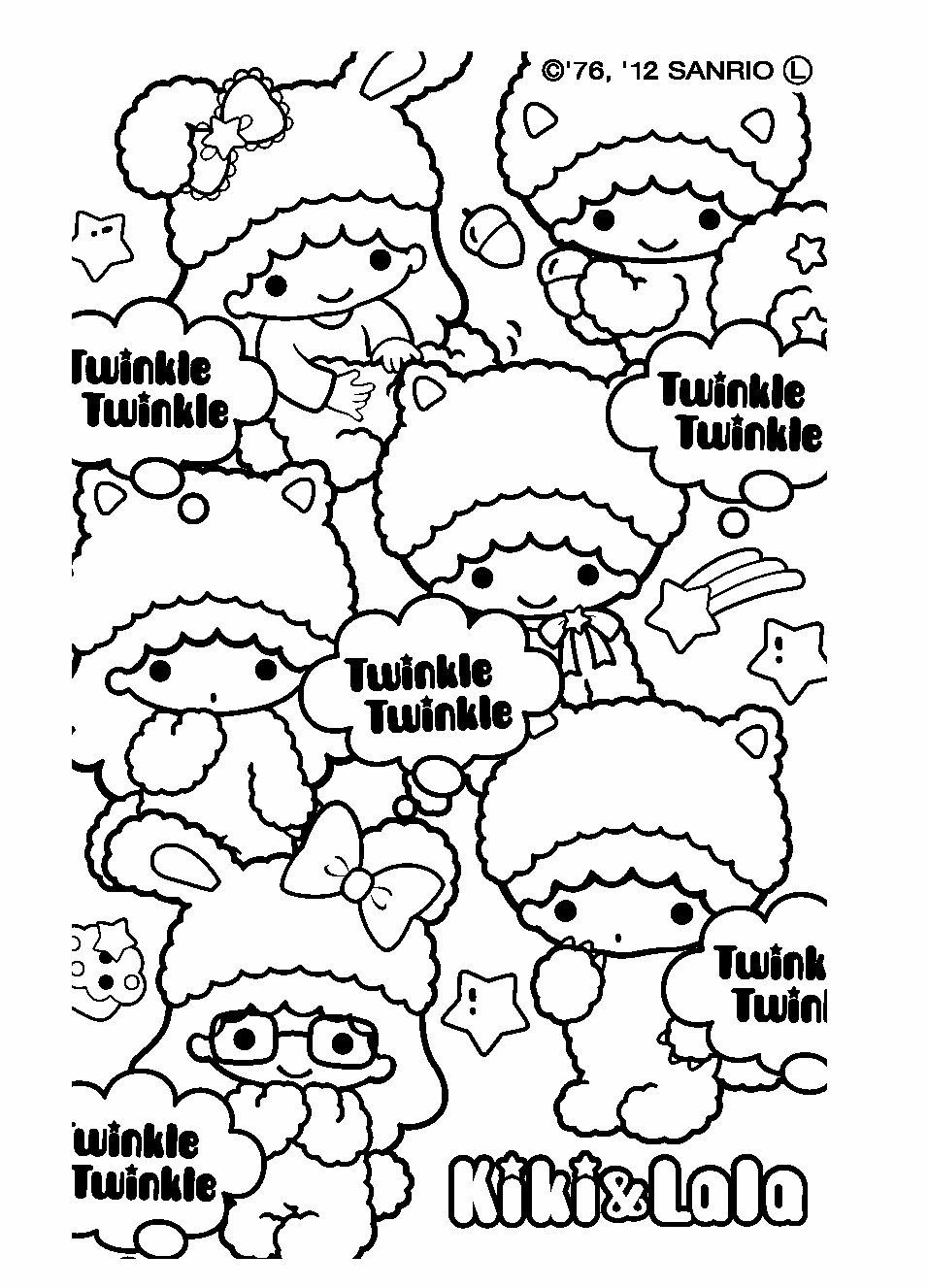 100+ Sanrio Coloring Page Ideas: Hello Kitty and Friends Fun 35