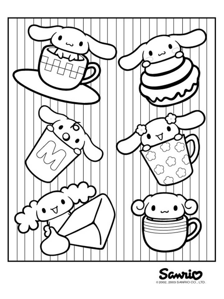 100+ Sanrio Coloring Page Ideas: Hello Kitty and Friends Fun 40