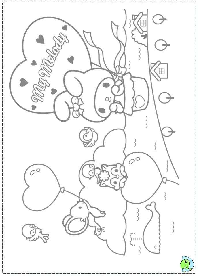 100+ Sanrio Coloring Page Ideas: Hello Kitty and Friends Fun 44