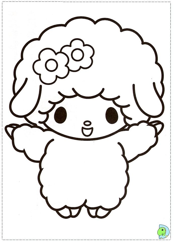 100+ Sanrio Coloring Page Ideas: Hello Kitty and Friends Fun 48