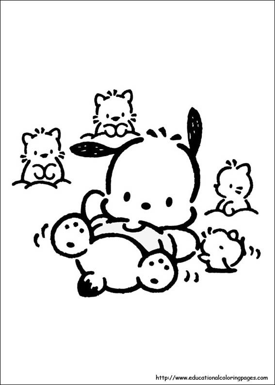 100+ Sanrio Coloring Page Ideas: Hello Kitty and Friends Fun 57