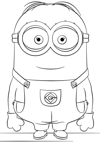 101+ Minion Coloring Pages 116