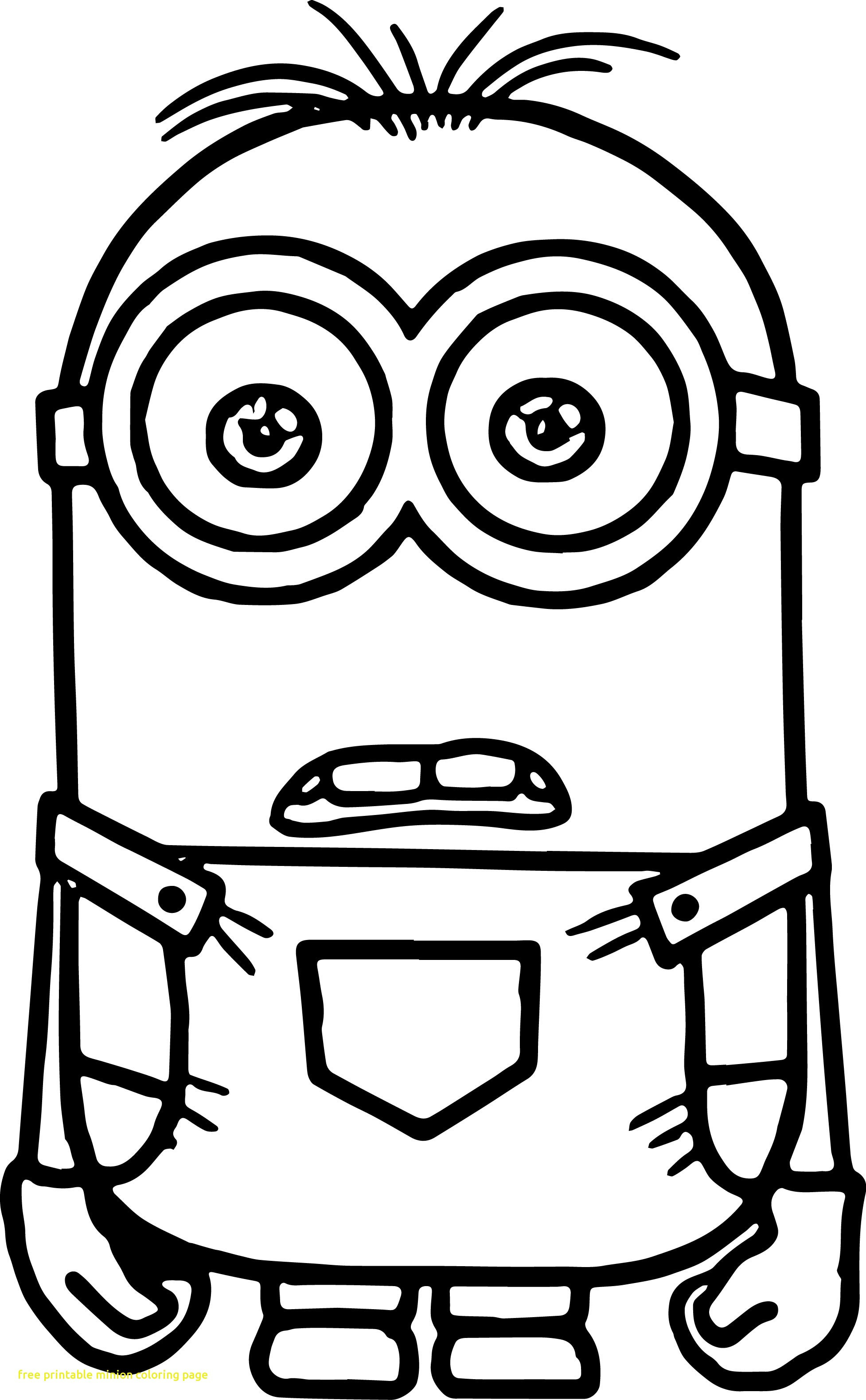 101+ Minion Coloring Pages 73