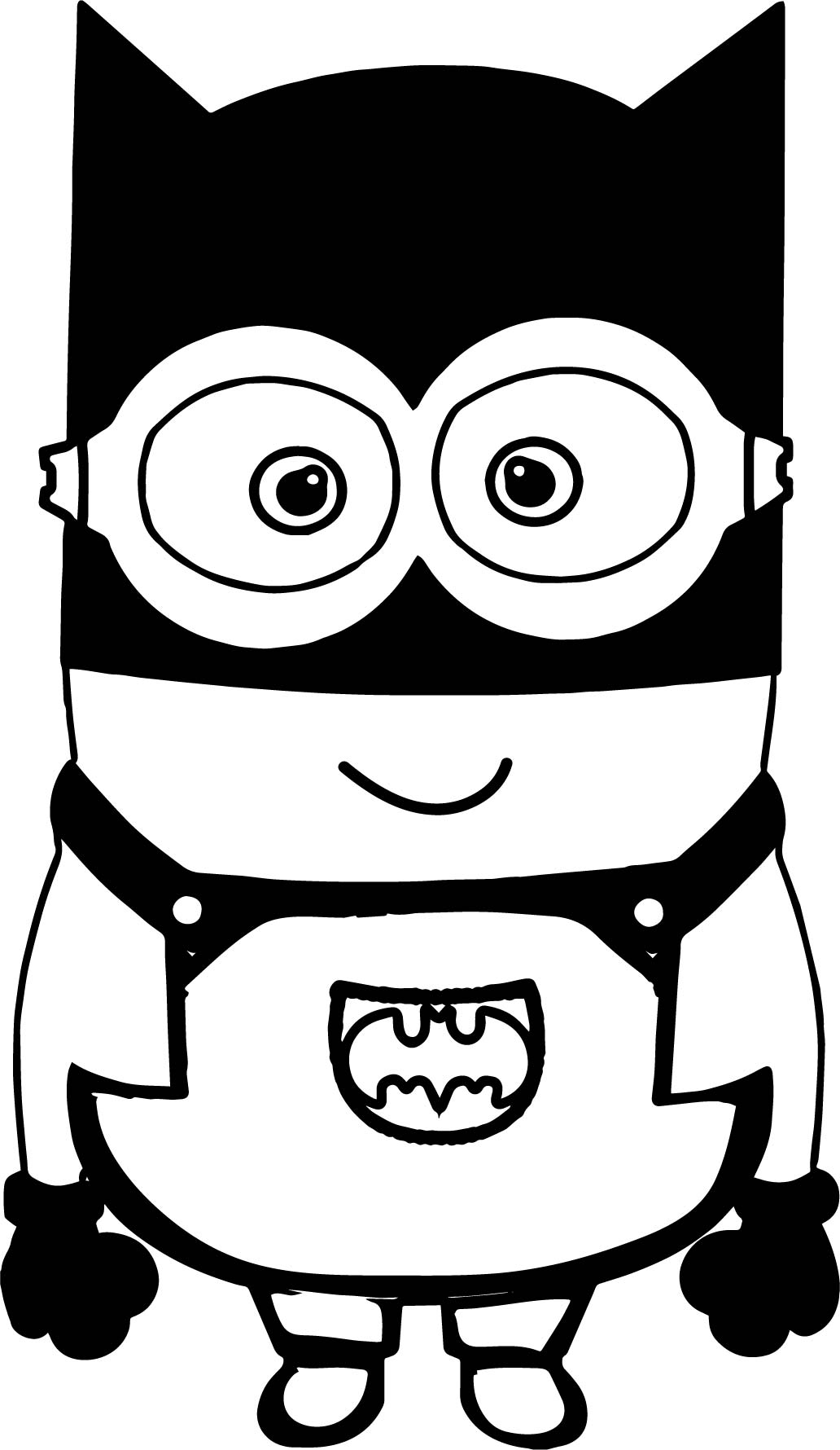 101+ Minion Coloring Pages 80