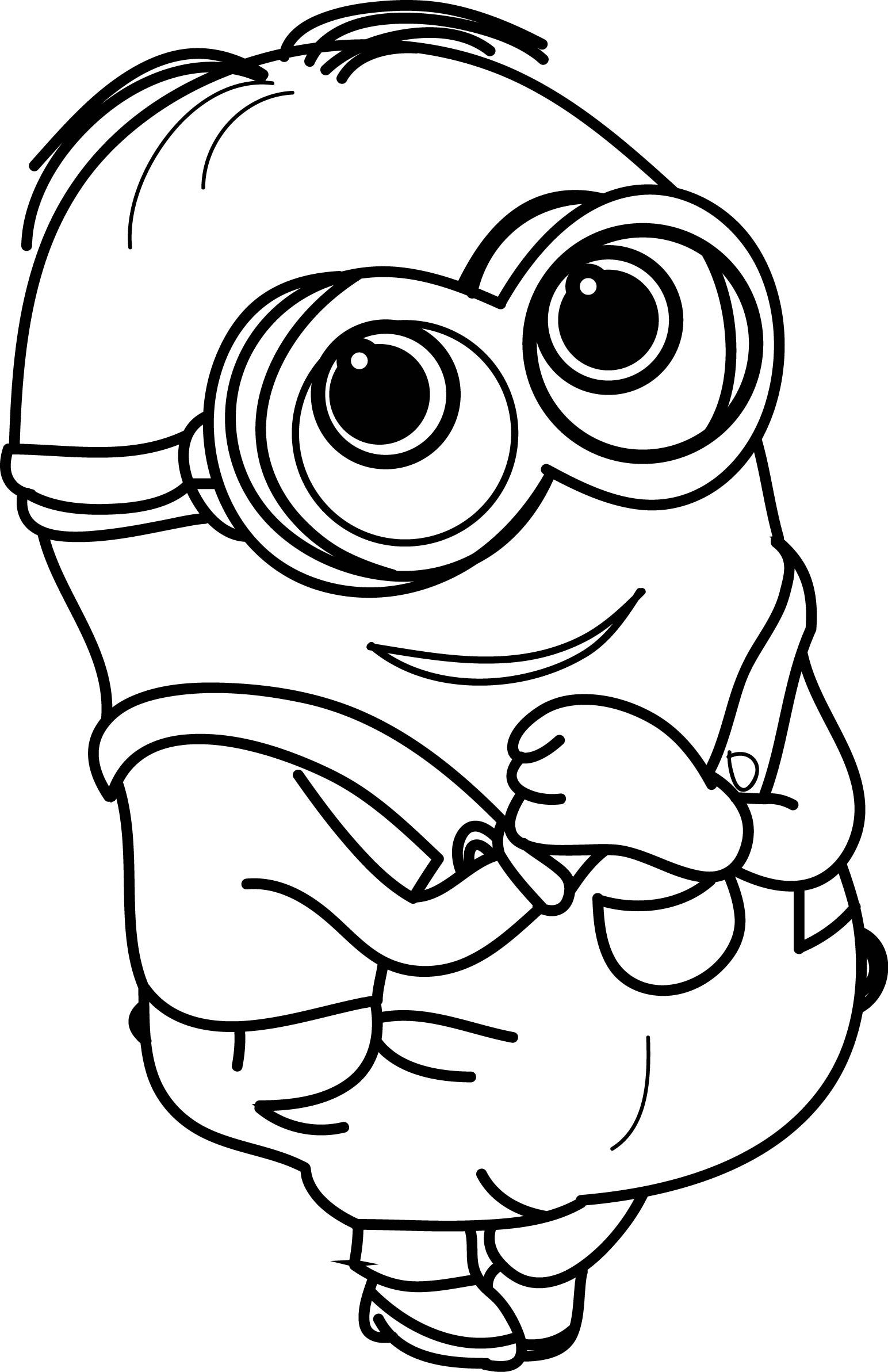 101+ Minion Coloring Pages 86