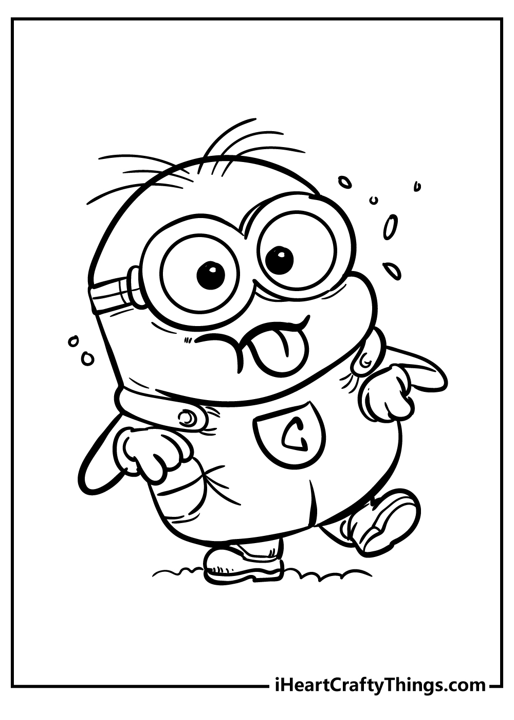 101+ Minion Coloring Pages 89