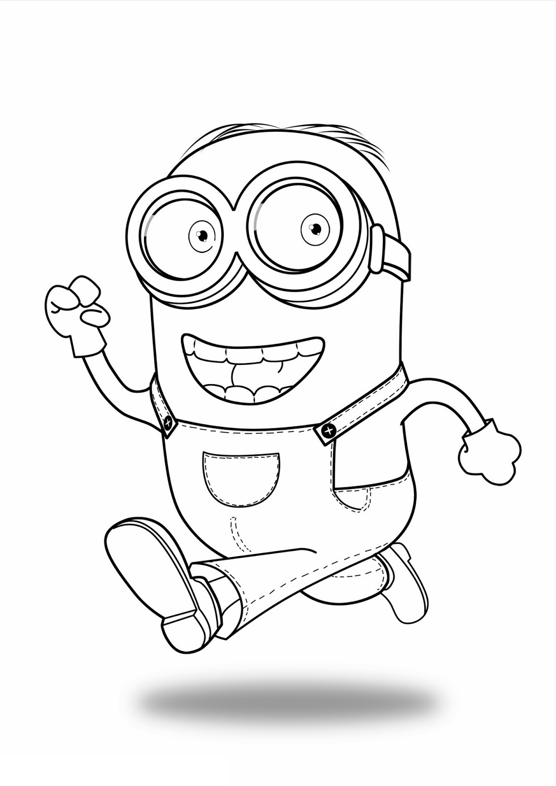 101+ Minion Coloring Pages 93