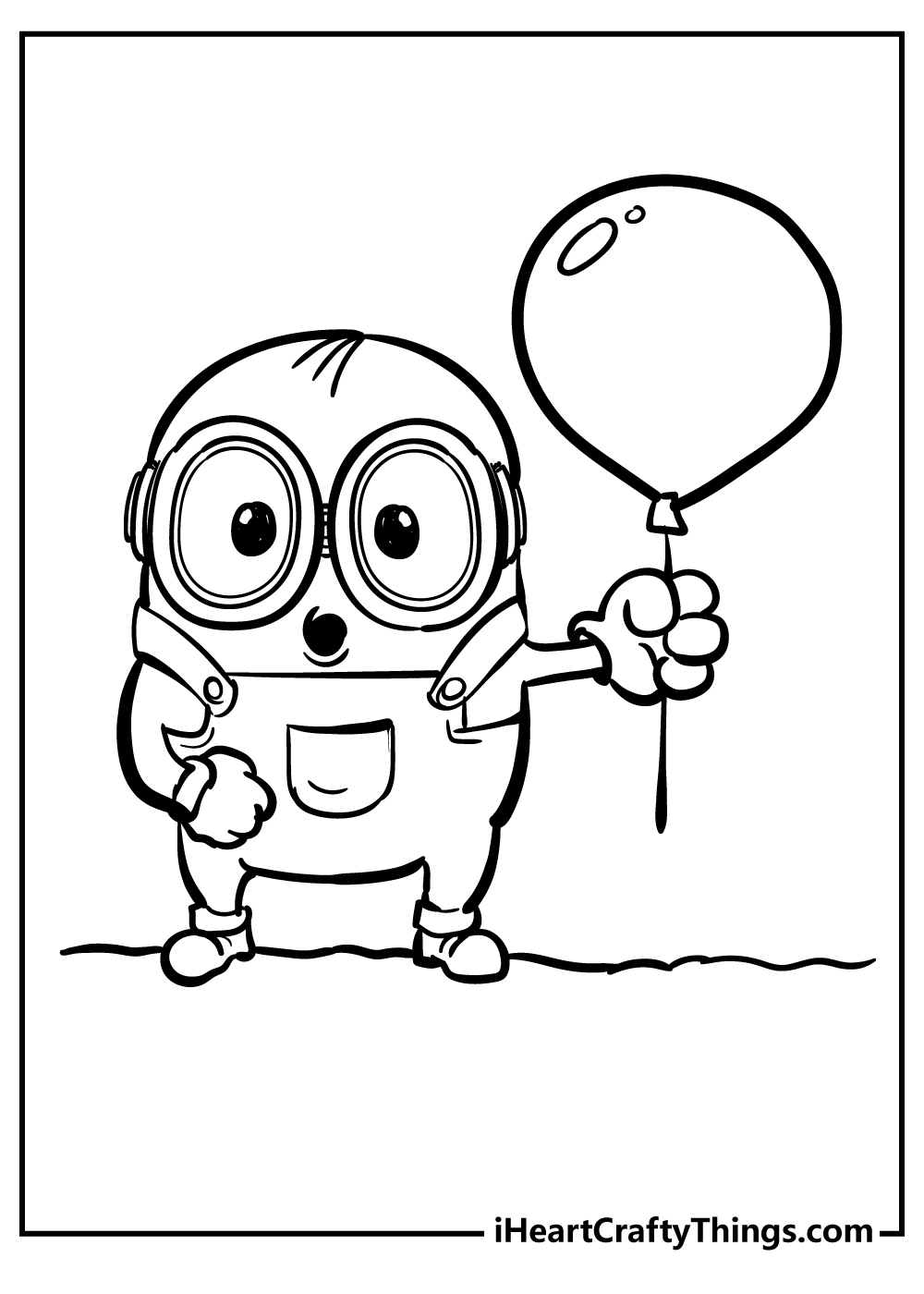 101+ Minion Coloring Pages 99