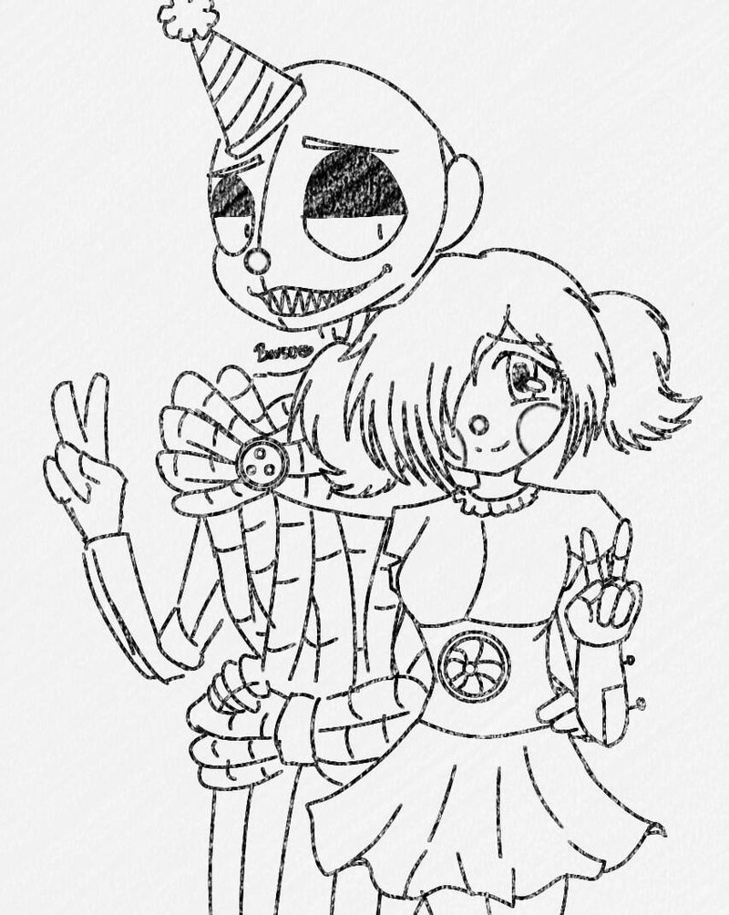 119+ FNAF Coloring Pages 50