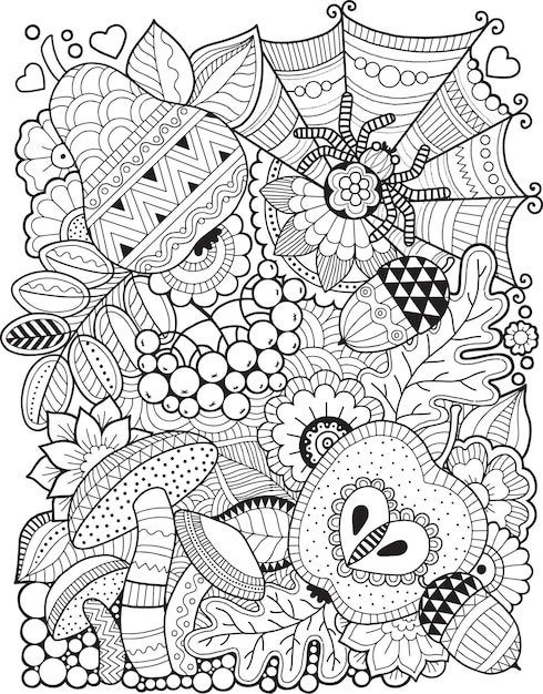 140 Trippy Coloring Pages: Dive into a Colorful Wonderland 114