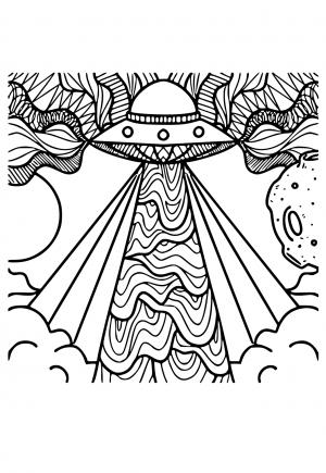 140 Trippy Coloring Pages: Dive into a Colorful Wonderland 129