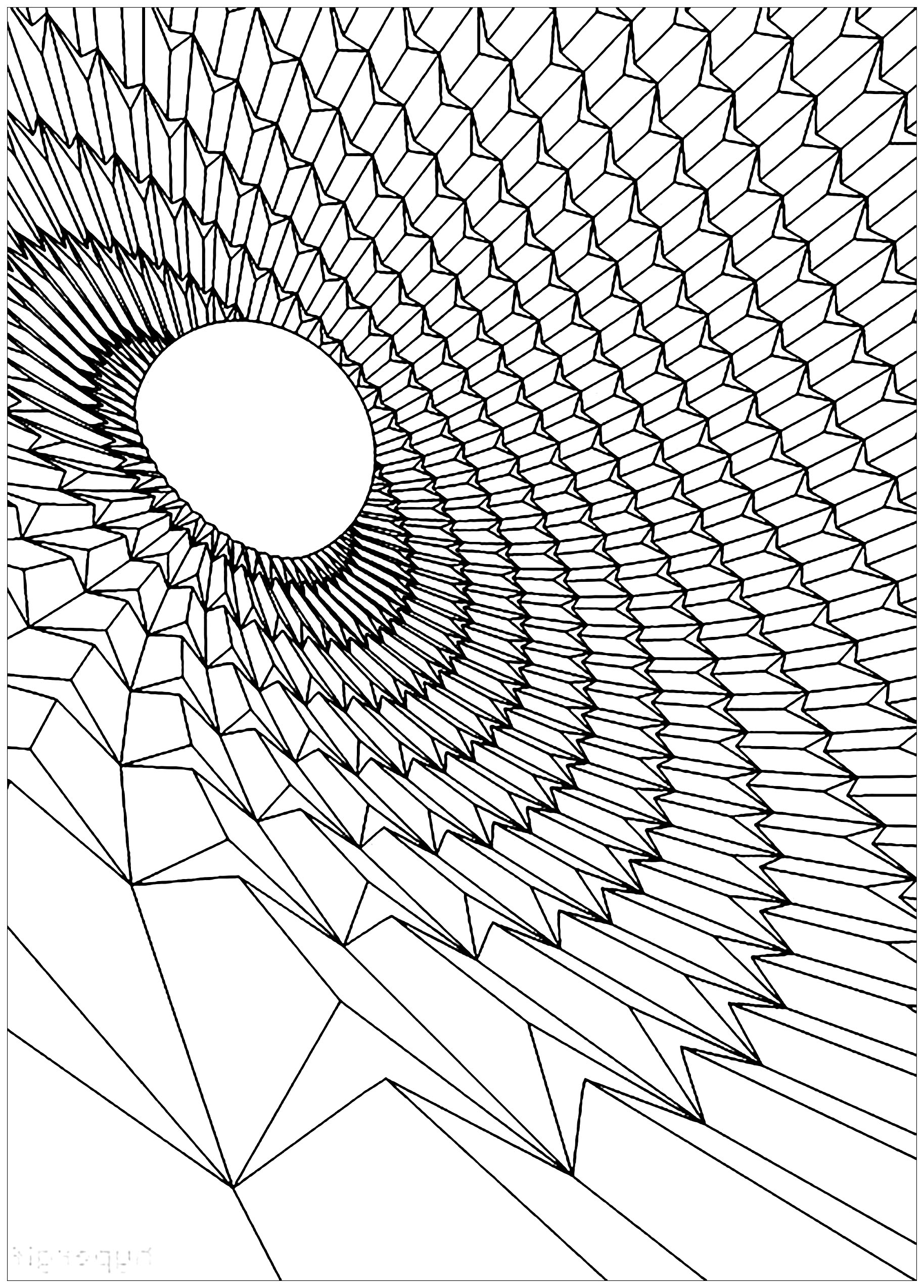 140 Trippy Coloring Pages: Dive into a Colorful Wonderland 13