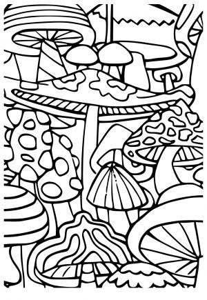 140 Trippy Coloring Pages: Dive into a Colorful Wonderland 130