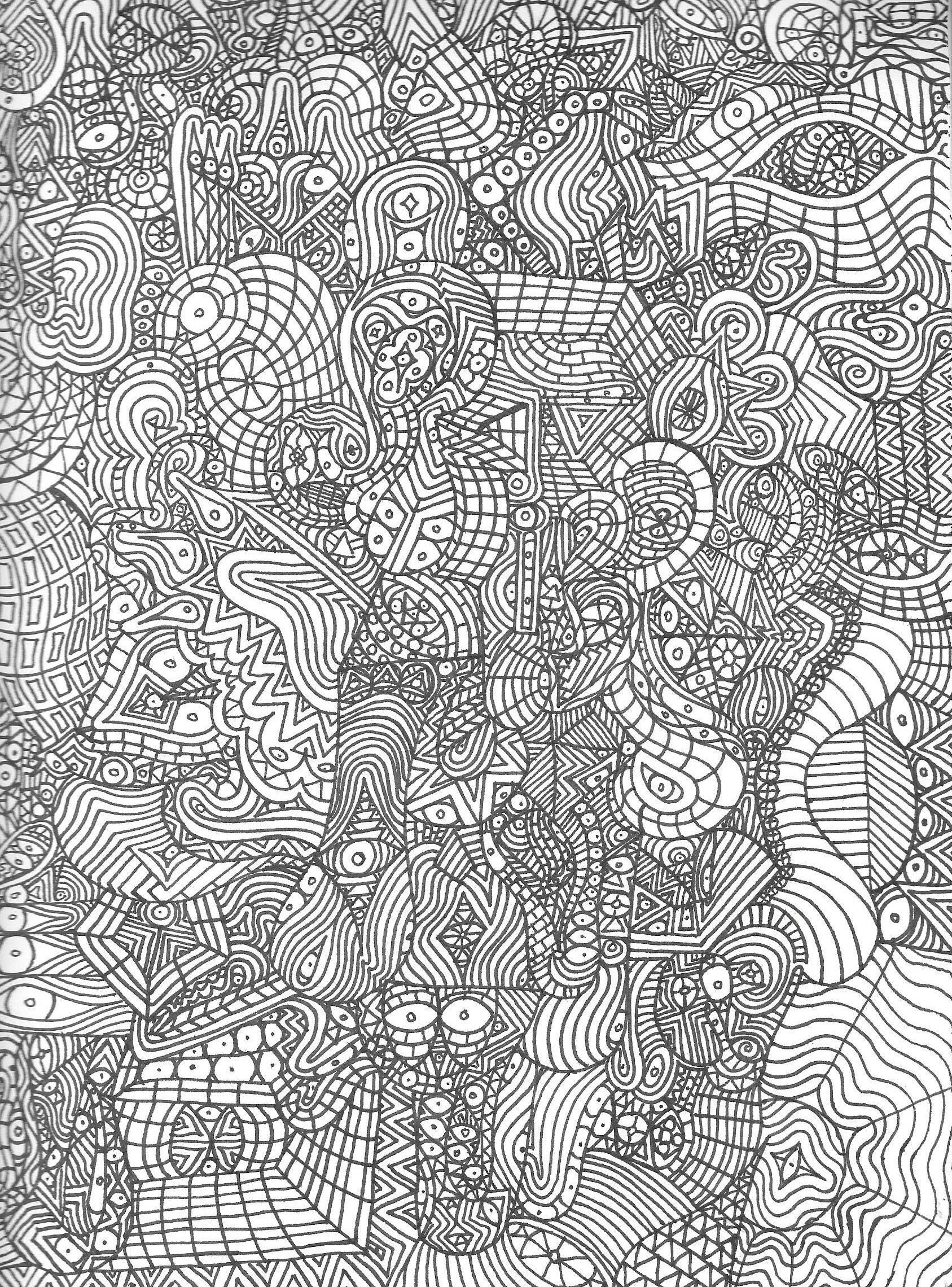 140 Trippy Coloring Pages: Dive into a Colorful Wonderland 14