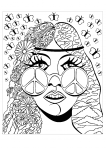 140 Trippy Coloring Pages: Dive into a Colorful Wonderland 143