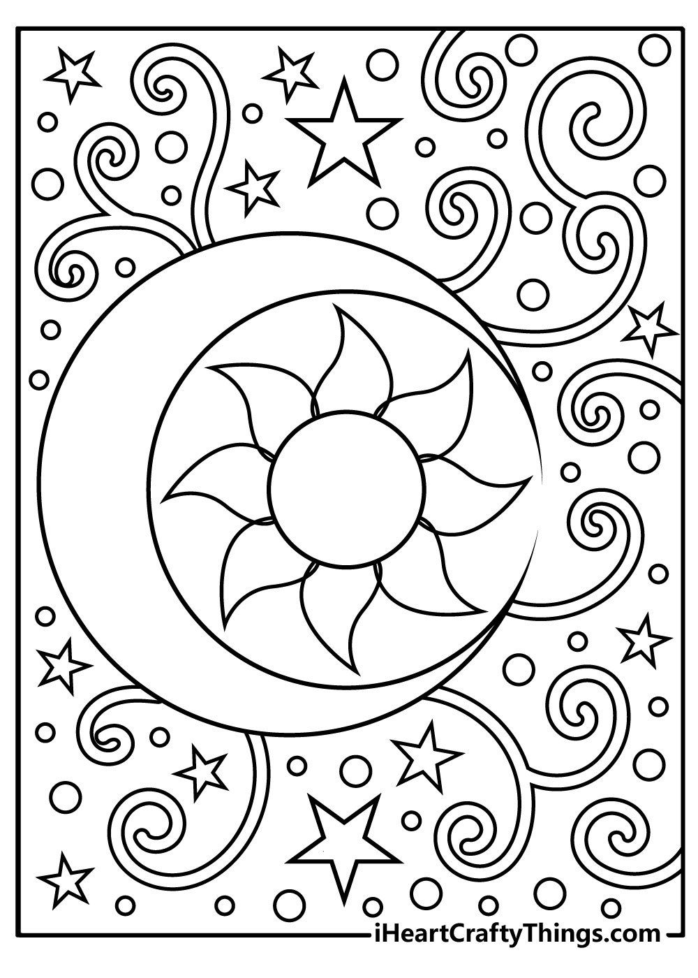 140 Trippy Coloring Pages: Dive into a Colorful Wonderland 26